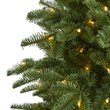 Load image into Gallery viewer, 6&#39; South Carolina Fir Artificial Christmas Tree w 450 Clear Lights
