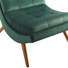 Load image into Gallery viewer, Ramp Upholstered Performance Velvet Lounge Chair and Ottoman Set by Modway
