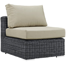 Load image into Gallery viewer, Summon 7 Piece Outdoor Patio Sunbrella¨ Sectional Set by Modway

