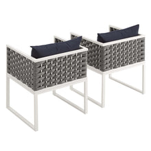 Load image into Gallery viewer, Stance Outdoor Patio Aluminum Dining Armchair Set of 2 by Modway

