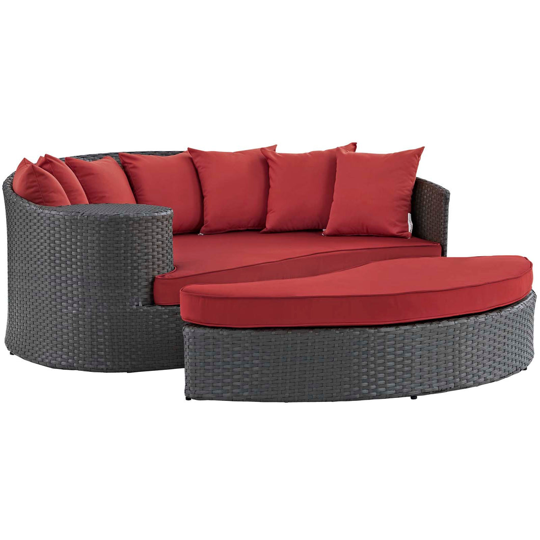 Sojourn Outdoor Patio Sunbrella¨ Daybed by Modway