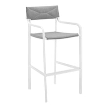 Load image into Gallery viewer, Raleigh Outdoor Patio Aluminum Bar Stool Set of 2 by Modway
