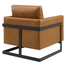 Load image into Gallery viewer, Posse Vegan Leather Accent Chair by Modway

