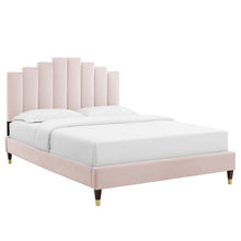 Load image into Gallery viewer, Elise Performance Velvet King Platform Bed by Modway
