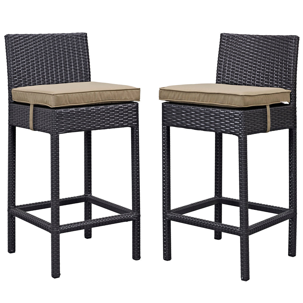 Lift Outdoor Patio Bar Stool Set of 2 by Modway