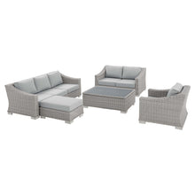 Load image into Gallery viewer, Conway Sunbrella¨ Outdoor Patio Wicker Rattan 5-Pi
