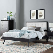 Load image into Gallery viewer, Willow Wood Full Platform Bed With Splayed Legs by Modway
