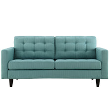 Load image into Gallery viewer, Empress Upholstered Fabric Loveseat by Modway

