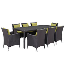 Load image into Gallery viewer, Convene 9 Piece Outdoor Patio Dining Set by Modway
