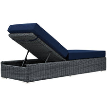 Load image into Gallery viewer, Summon Outdoor Patio Sunbrella¨ Chaise Lounge by Modway
