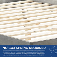 Load image into Gallery viewer, Kelsea Cane and Wood Full Platform Bed With Splayed Legs by Modway

