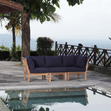 Load image into Gallery viewer, Marina 3 Piece Outdoor Patio Teak Set by Modway
