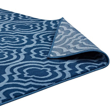 Load image into Gallery viewer, Frame Transitional Moroccan Trellis 5x8 Area Rug by Modway
