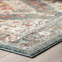 Load image into Gallery viewer, Tribute Camellia Distressed Vintage Floral Vintage Medallion 5x8 Area Rug by Modway
