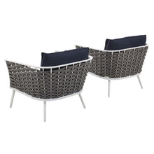 Load image into Gallery viewer, Stance Outdoor Patio Aluminum Armchair Set of 2 by Modway
