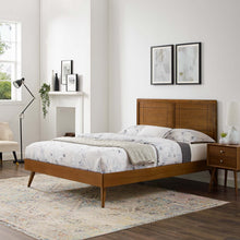 Load image into Gallery viewer, Marlee Wood King Platform Bed With Splayed Legs by Modway
