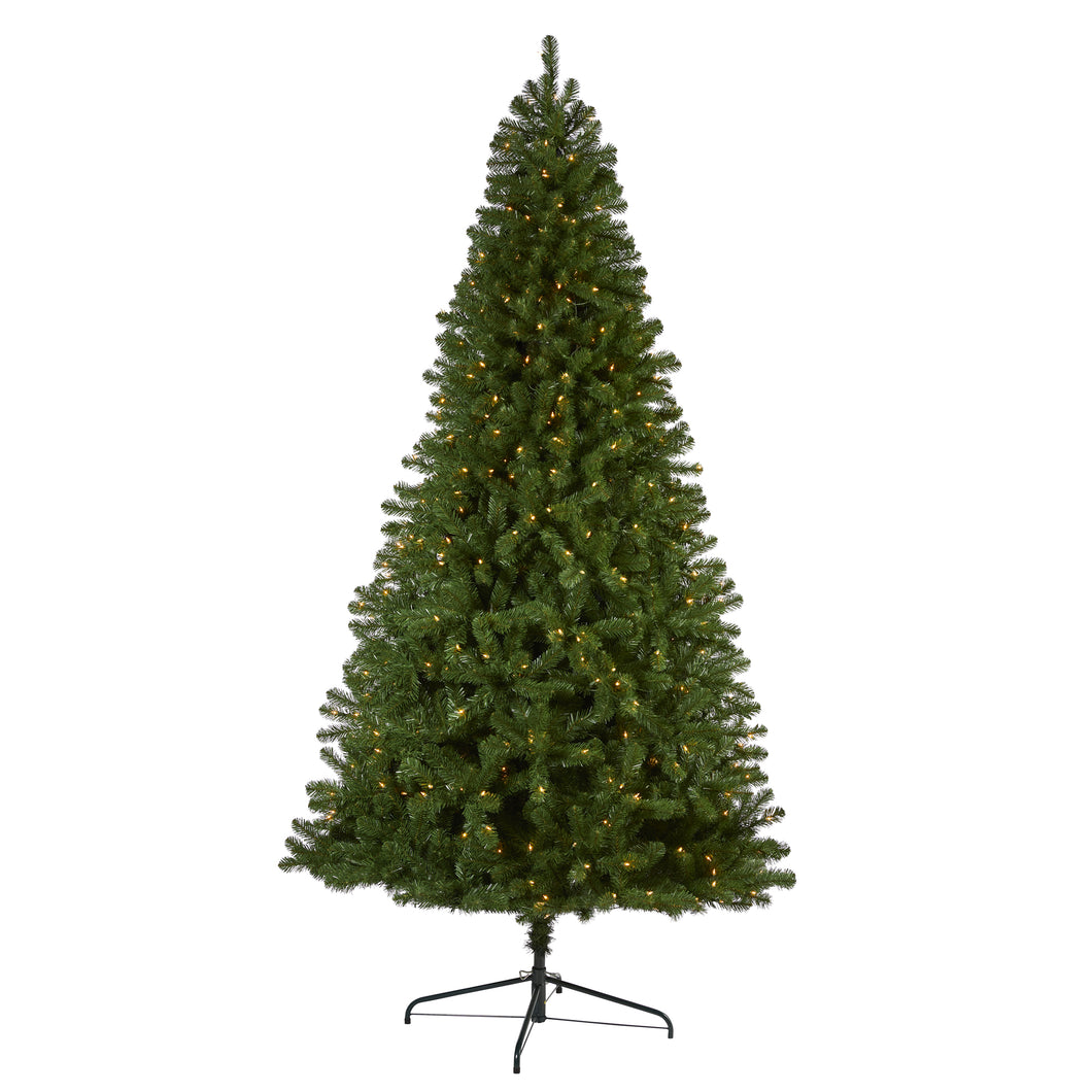9' Virginia Fir Artificial Christmas Tree with 600 Clear Lights
