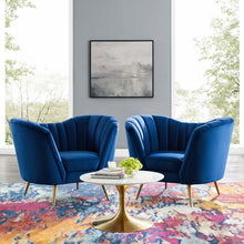 Load image into Gallery viewer, Opportunity Performance Velvet Armchair Set of 2 by Modway
