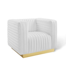 Load image into Gallery viewer, Charisma Channel Tufted Performance Velvet Accent Armchair by Modway
