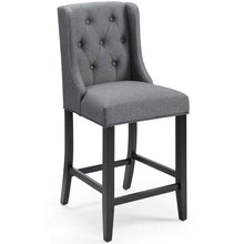 Load image into Gallery viewer, Baronet Upholstered Fabric Counter Bar Stool Set of 2 by Modway

