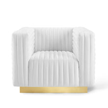 Load image into Gallery viewer, Charisma Channel Tufted Performance Velvet Accent Armchair by Modway
