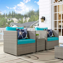 Load image into Gallery viewer, Repose 3 Piece Outdoor Patio Sectional Set by Modway
