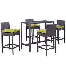 Load image into Gallery viewer, Convene 5 Piece Outdoor Patio Pub Set
