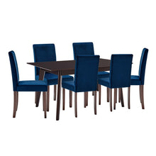 Load image into Gallery viewer, Prosper 7 Piece Upholstered Velvet Dining Set by Modway
