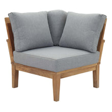 Load image into Gallery viewer, Marina Outdoor Patio Teak Corner Sofa by Modway
