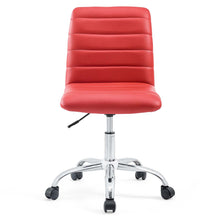 Load image into Gallery viewer, Ripple Armless Mid Back Vinyl Office Chair by Modway
