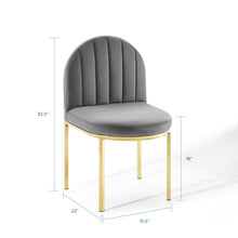 Load image into Gallery viewer, Isla Performance Velvet Dining Side Chair Set of 2 by Modway
