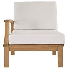 Load image into Gallery viewer, Marina Outdoor Patio Teak Left-Facing Sofa by Modway

