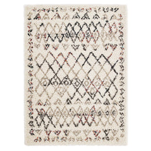 Load image into Gallery viewer, Skadi Rainbow Diamond Shag Area Rug in Multicolor
