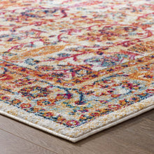 Load image into Gallery viewer, Entourage Jessa Distressed Vintage Floral Lattice 8x10 Area Rug by Modway

