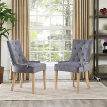 Load image into Gallery viewer, Pose Performance Velvet Dining Chair Set of 2 by Modway
