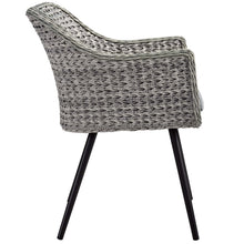 Load image into Gallery viewer, Endeavor Outdoor Patio Wicker Rattan Dining Armchair by Modway
