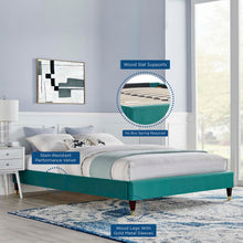 Load image into Gallery viewer, Harlow Performance Velvet Full Platform Bed Frame by Modway
