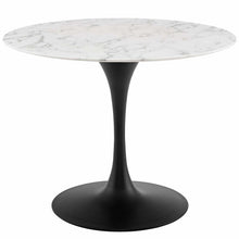 Load image into Gallery viewer, Lippa 40&quot; Round Faux Marble Dining Table by Modway
