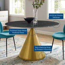 Load image into Gallery viewer, Tupelo 47&quot; Artificial Marble Dining Table by Modway
