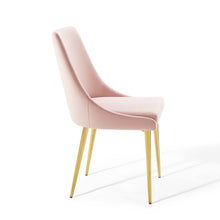 Load image into Gallery viewer, Viscount Modern Accent Performance Velvet Dining Chair by Modway
