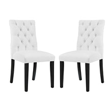 Load image into Gallery viewer, Duchess Vinyl Dining Chair Set of 2 by Modway
