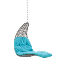 Load image into Gallery viewer, Landscape Hanging Chaise Lounge Outdoor Patio Swing Chair by Modway
