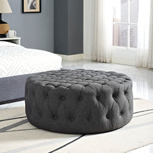 Load image into Gallery viewer, Amour Upholstered Fabric Ottoman by Modway
