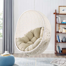 Load image into Gallery viewer, Hide Sunbrella¨ Fabric Swing Outdoor Patio Lounge Chair Without Stand by Modway
