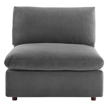 Load image into Gallery viewer, Commix Down Filled Overstuffed Performance Velvet Armless Chair by Modway

