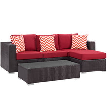 Load image into Gallery viewer, Convene 3 Piece Outdoor Patio Sofa Set by Modway
