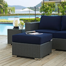 Load image into Gallery viewer, Sojourn Outdoor Patio Sunbrella¨ Ottoman by Modway
