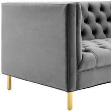 Load image into Gallery viewer, Delight Tufted Button Performance Velvet Sofa by Modway
