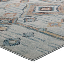 Load image into Gallery viewer, Jenica Distressed Moroccan Tribal Abstract Diamond 5x8 Area Rug by Modway
