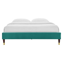 Load image into Gallery viewer, Harlow Performance Velvet Full Platform Bed Frame by Modway
